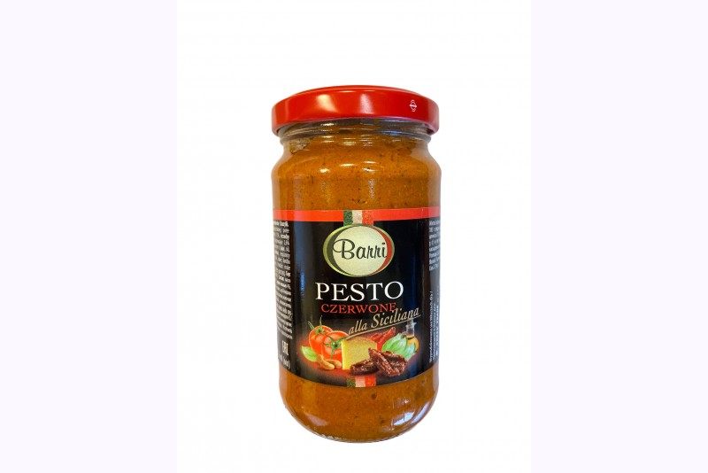 Pesto sarkans 190g